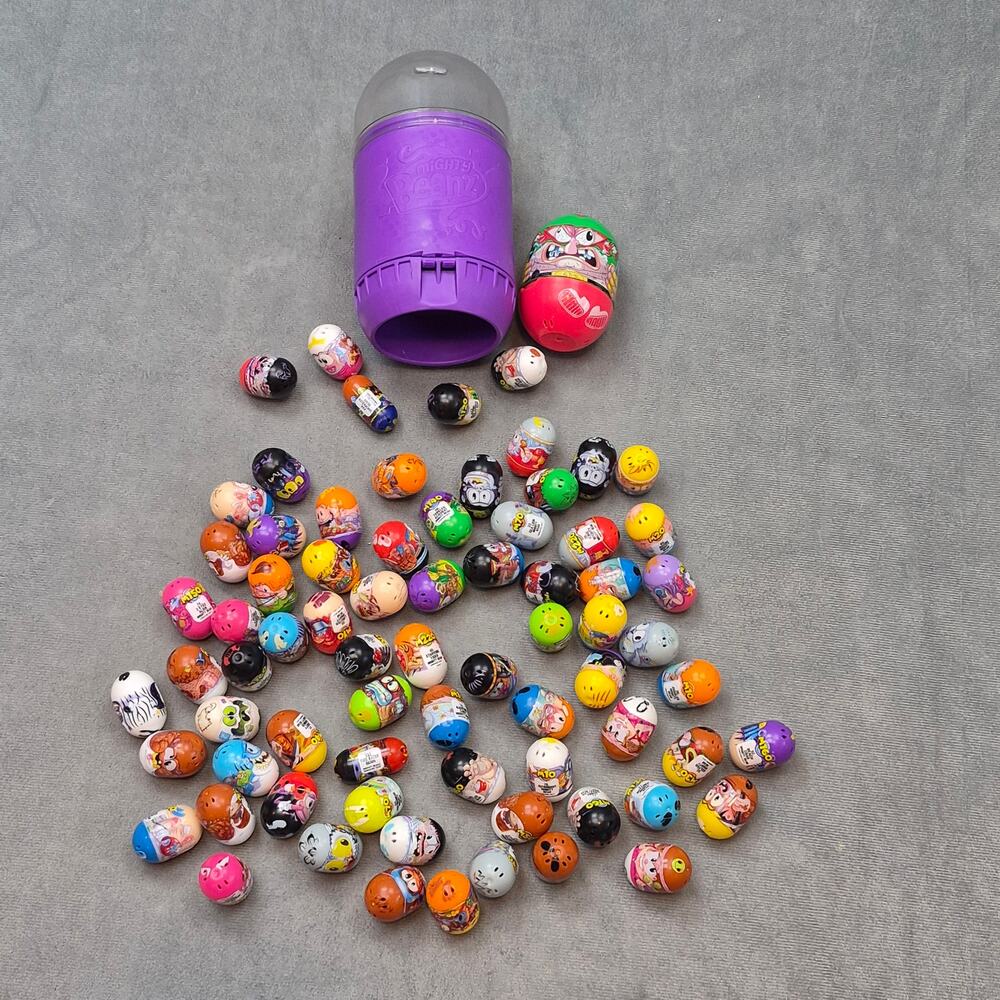 Mighty Bean Beanz Mixed Lot of 75 2017 2010 Plus Slam Case & Capsule - Picture 2 of 8